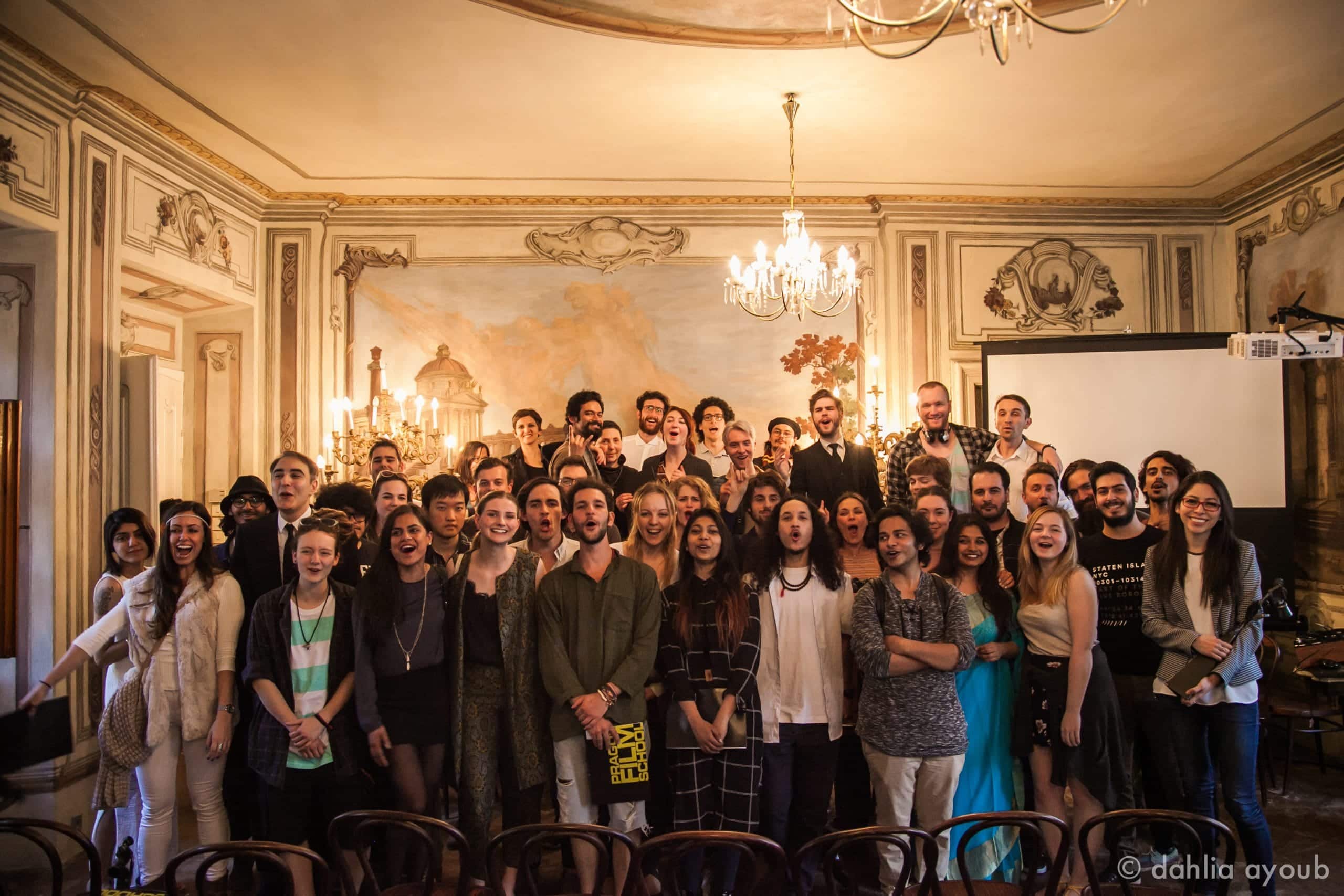 Prague Film School graduation ceremony